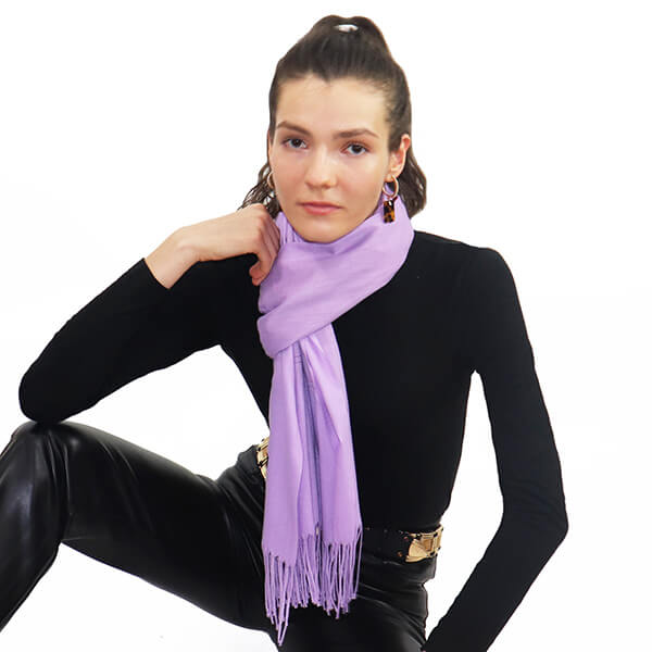 Sylvia_Purple_Amphibag Scarf and Bag in one garment. Women's Scarf